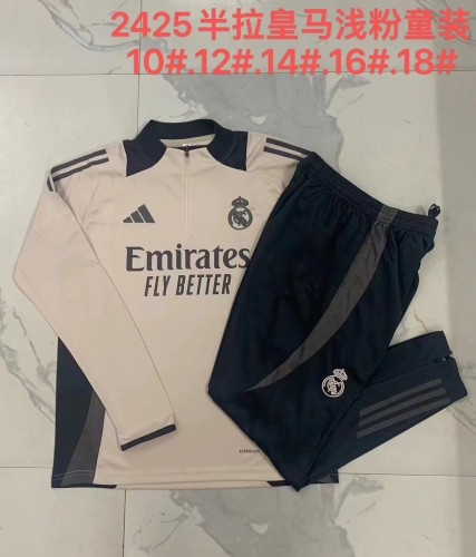 24/25 Real Madrid Kids Tracksuits