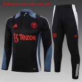 24/25 Manchester United Kids Tracksuits