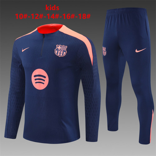 24/25 Barcelona Kids Tracksuits