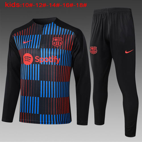 24/25 Barcelona Kids Tracksuits