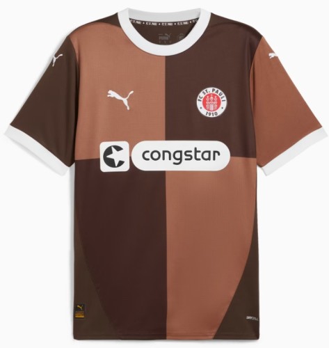 Fan Version |24/25 St. Pauli Home Jersey