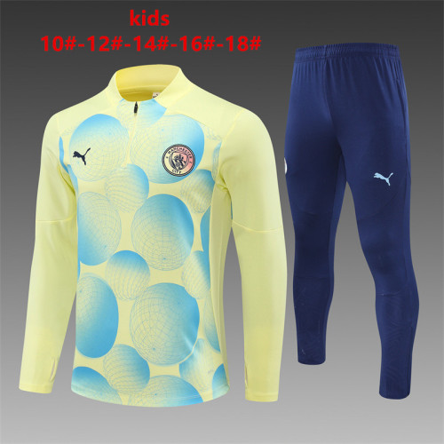 24/25 Manchester City Kids Tracksuits