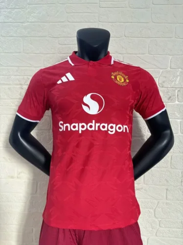 25/26 Manchester United Red Player Jersey