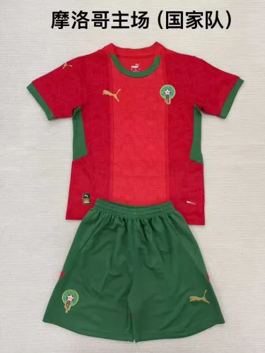 25/26 Morocco Home Adult Uniform