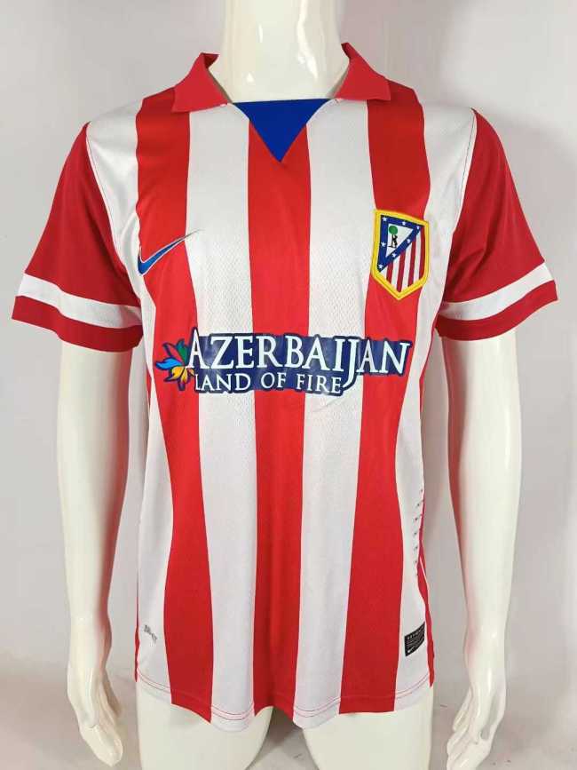 Retro Atletico Madrid 13/14 Home Jersey