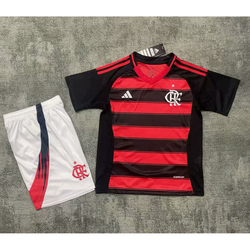 25/26 Flamengo Home Kids Kit