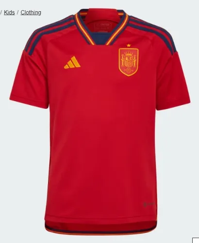 Retro 22/23 Spain Home Jersey
