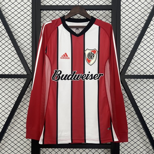 Retro River Plate 03/04 away long sleeves