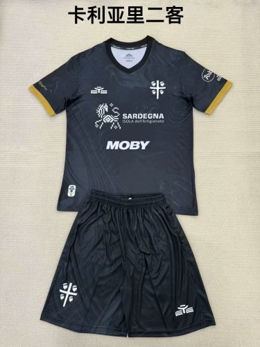 24/25 Cagliari Third  Away Kids Kit