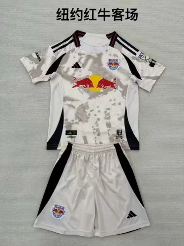25/26 New York Red Bulls Away Kids Kit