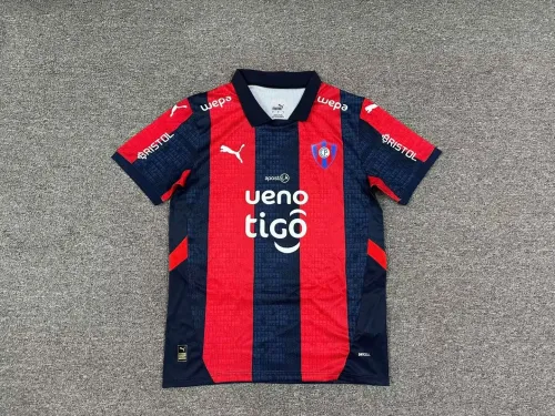 25/26 Cerro Porteno Home Jersey | Fan Version