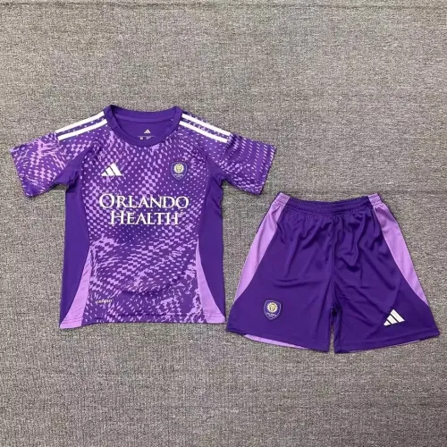 25/26 Orlando City Home Kids Kit