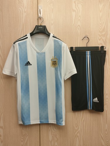 Retro 2018 Argentina Home Adult Uniform