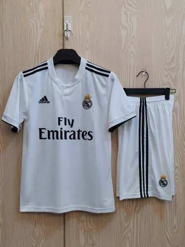 Retro 18/19 Real Madrid Home Adult Uniform