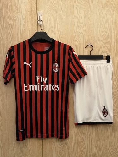 Retro 19/20 AC Milan Home Adult Uniform