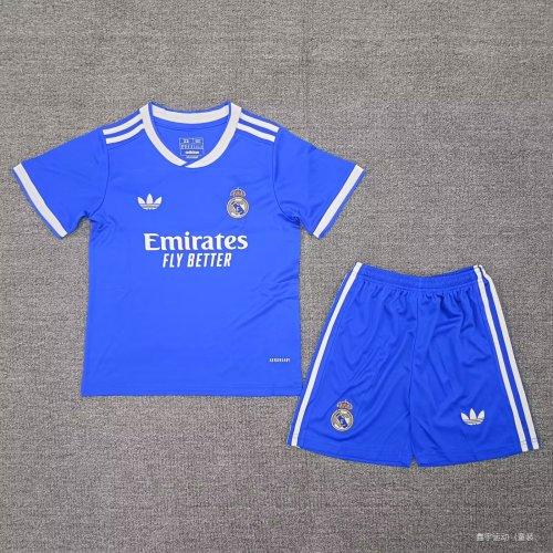 25/26 Real Madrid Blue Kids kit