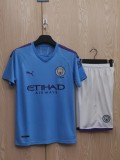 Retro 19/20 Manchester City Home Adult Uniform