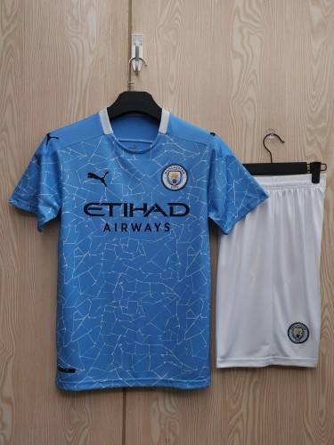 Retro 2021 Manchester City Home Adult Uniform