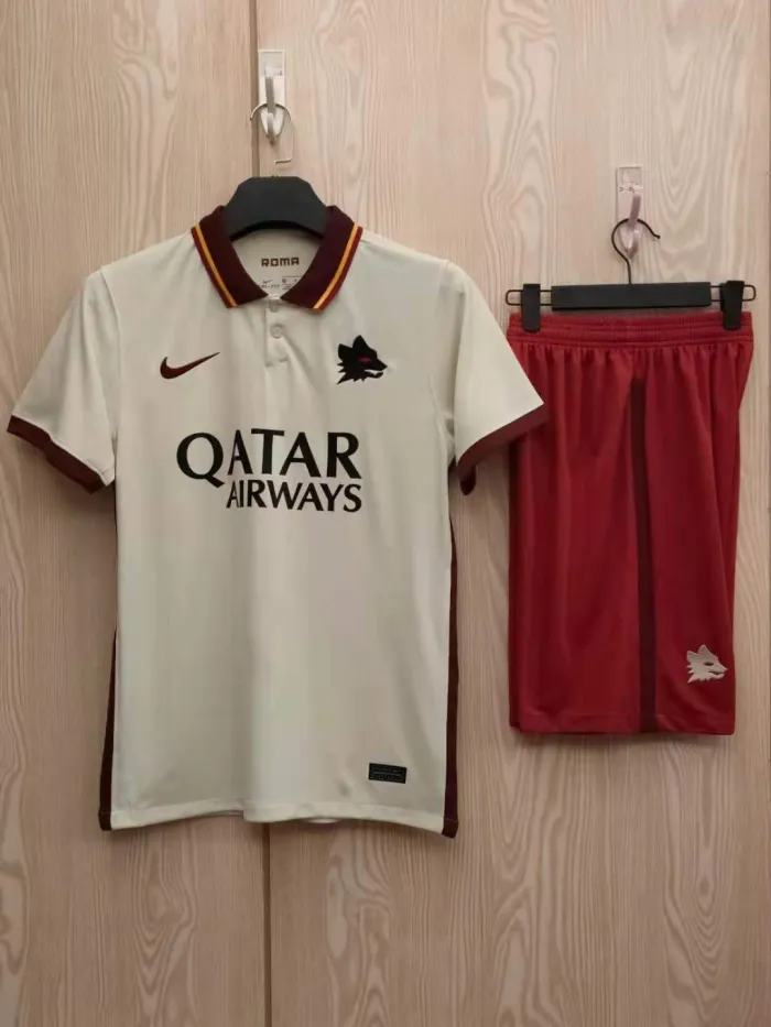 Retro 2021 AS Roma Away Adult Uniform