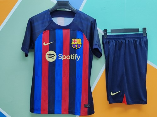 Retro 22/23 Barcelona Home  Adult Uniform