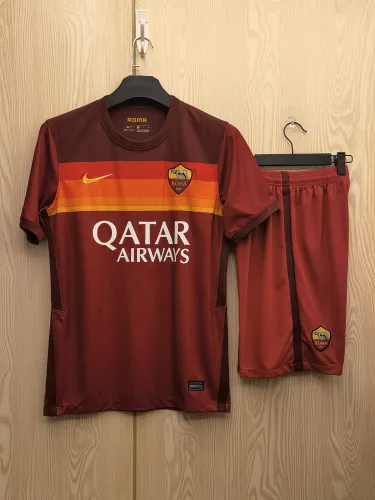 Retro 2021 AS Roma Home Adult Uniform