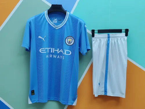 Retro 23/24 Manchester City Home Adult Uniform