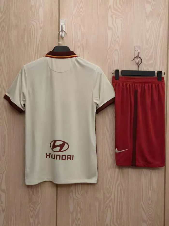 Retro 2021 AS Roma Away Adult Uniform