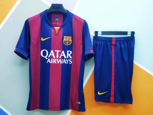 Retro 14/15 Barcelona Home  Adult Uniform