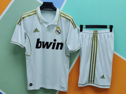 Retro 11/12 Real Madrid Home Adult Uniform