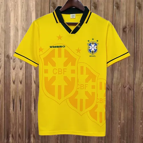 Retro 1994 Brazil Home Jersey