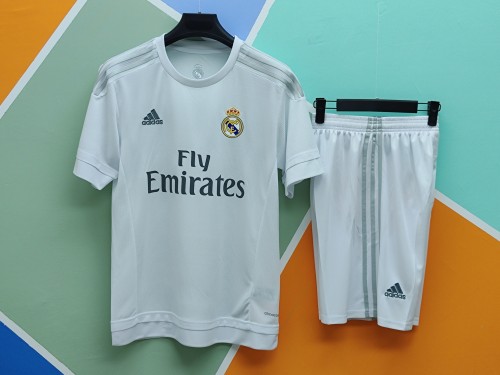 Retro 15/16 Real Madrid Home Adult Uniform