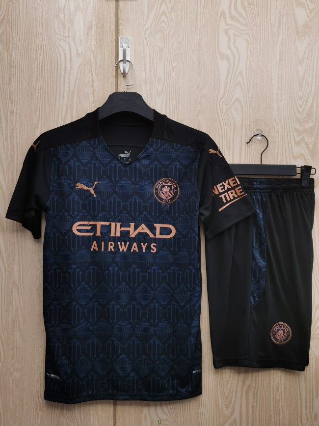 Retro 2021 Manchester City  Away Adult Uniform