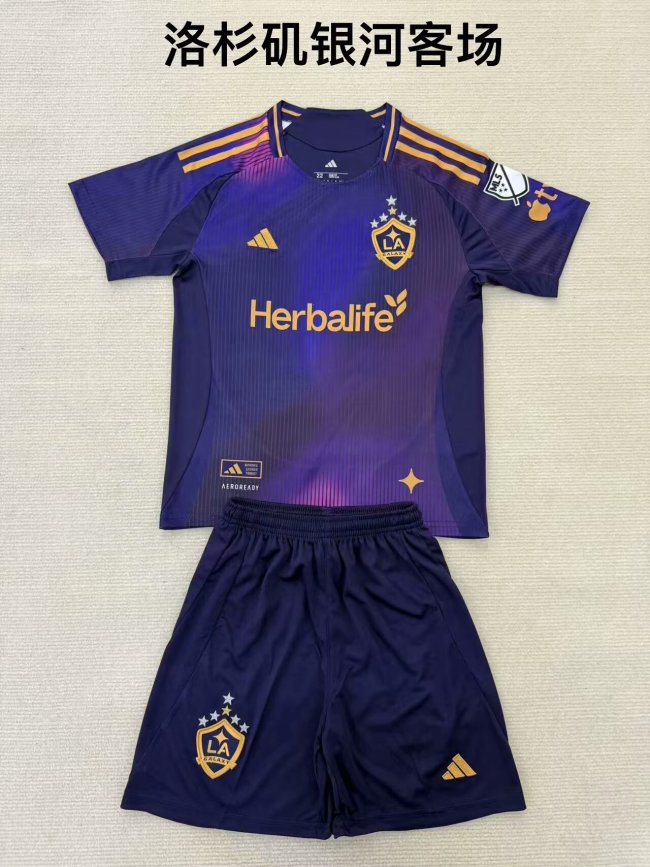25/26 LA Galaxy Away  Kids Kit