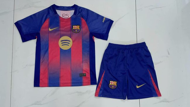 25/26 Barcelona Home Kids Kit