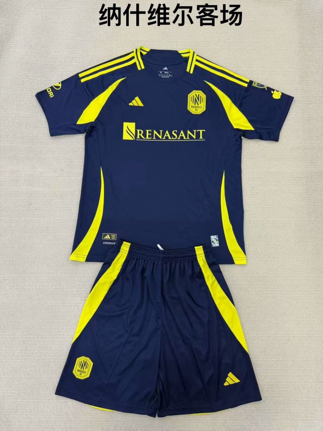 25/26 Nashville Away  Adult Uniform