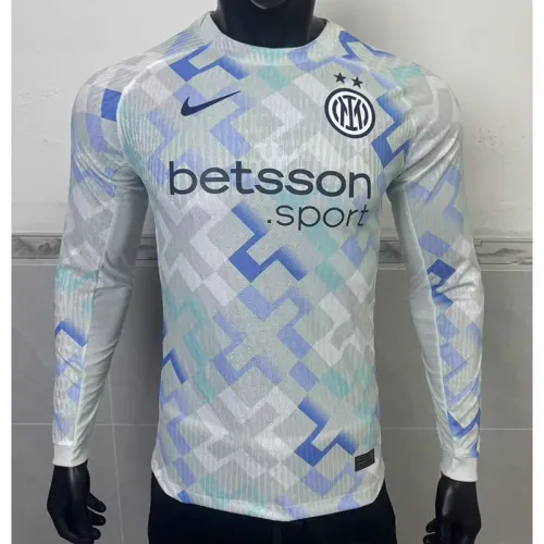 25/26 Inter Milan Away Player Long Sleeve Jersey