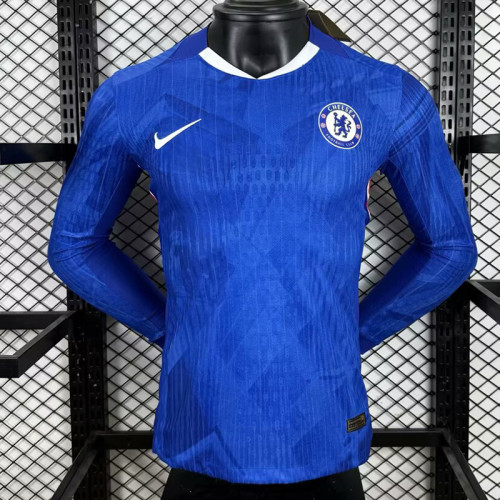 25/26 Chelsea Home Player Long Sleeve Jersey