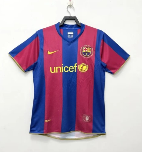 Retro 2007/08 Barcelona Home Jersey