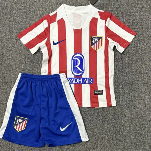 25/26 Atletico Madrid Home Kids Kit