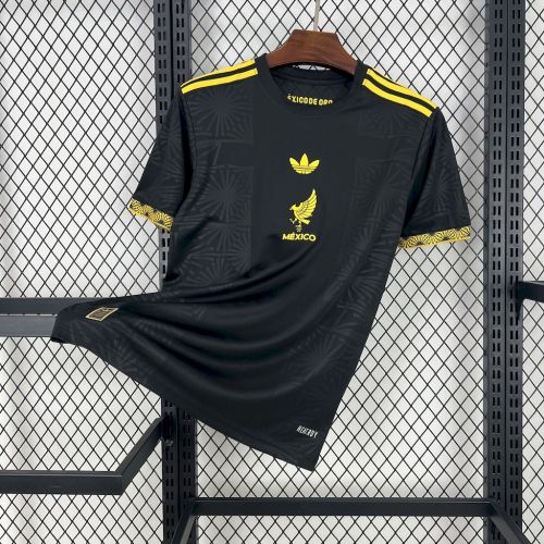 25/26 Mexico Black Gold Man Jersey | Fan Version