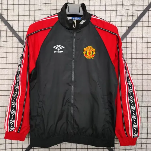 Retro Manchester United Windbreaker Jacket