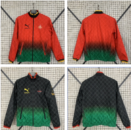 2025 AC Milan Double-Sided Windbreaker Jacket