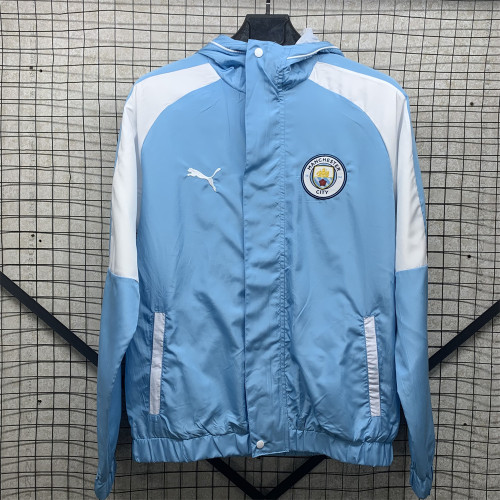 2025 Manchester City Windbreaker Jacket