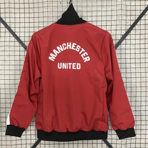 Retro Manchester United Windbreaker Jacket