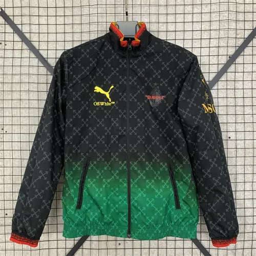 2025 AC Milan Double-Sided Windbreaker Jacket