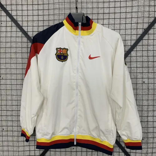 Retro Barcelona Windbreaker Jacket