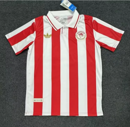 2025 Olympiacos Piraeus Centenary Jersey | Fan Version