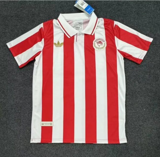 2025 Olympiacos Piraeus Centenary Jersey | Fan Version