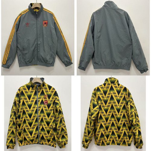Retro  Arsenal 1991 Double-Sided Windbreaker Jacket