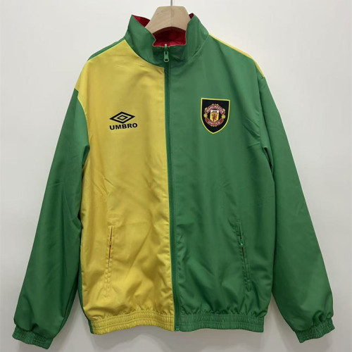 Retro Manchester United 06/07 Double-Sided Windbreaker Jacket